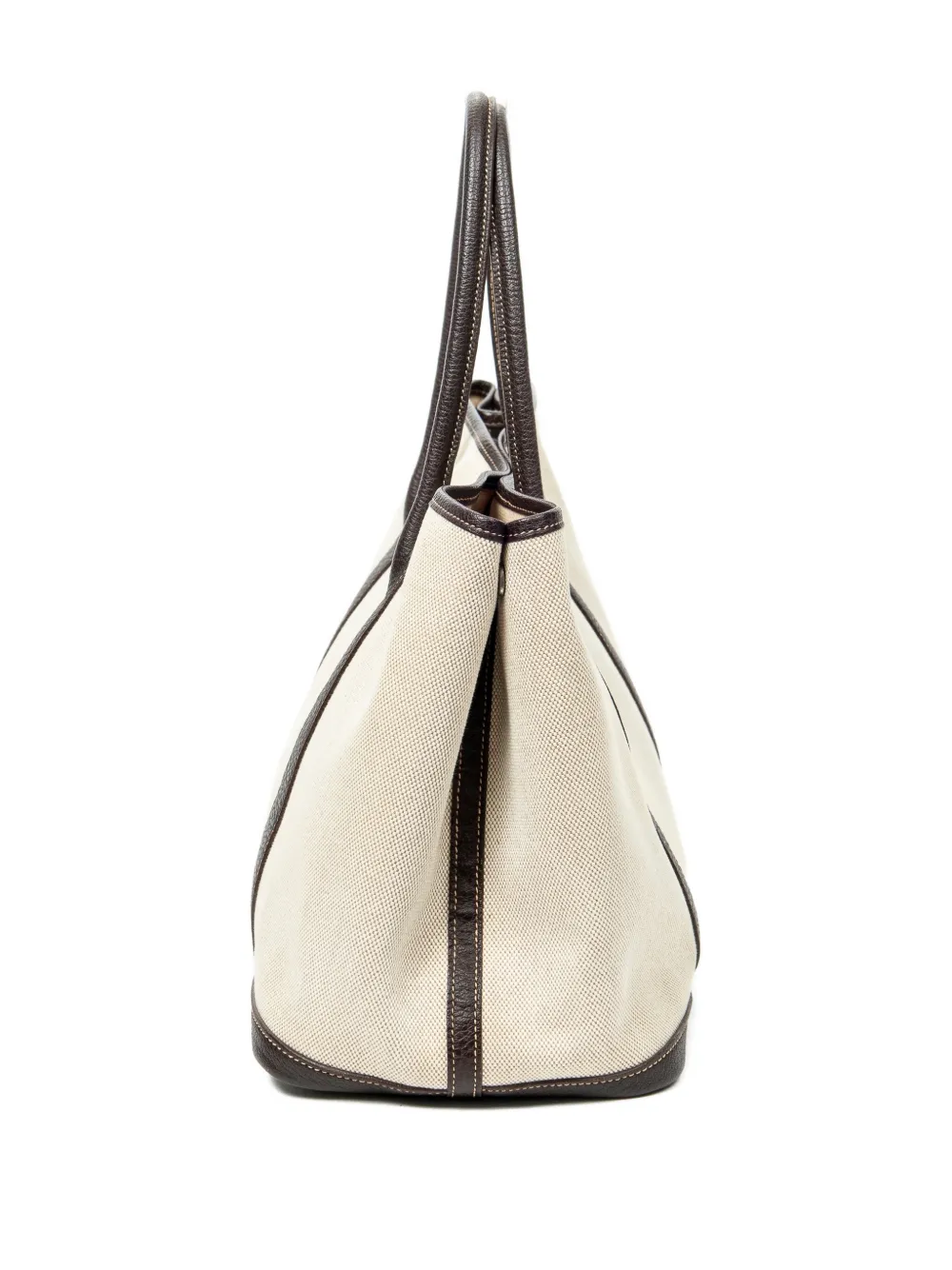 HERMES Pre-owned 2007 Garden Party Pm Tote Bag In Neutral