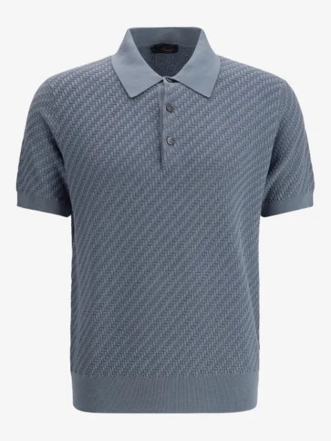 Brioni short-sleeve polo shirt