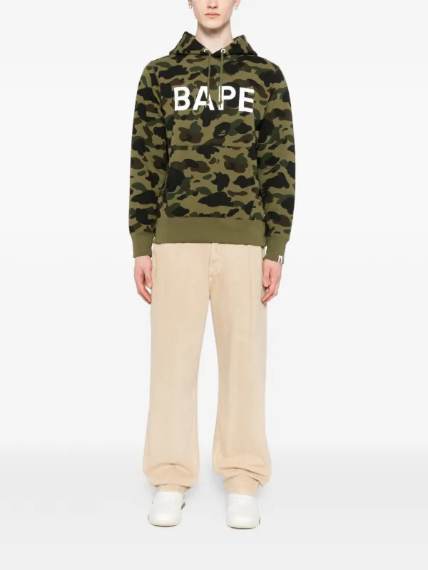 A BATHING APE® カモフラージュ パーカー | グリーン | FARFETCH JP