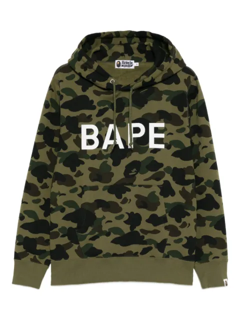 A BATHING APE® camo-print cotton hoodie