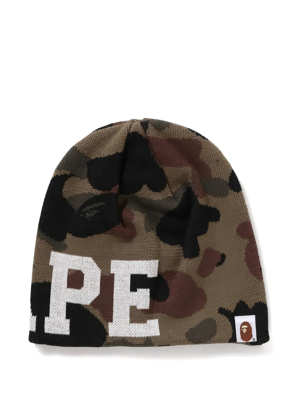 A BATHING APE® camouflage-pattern beanie hat | Men | Image 2