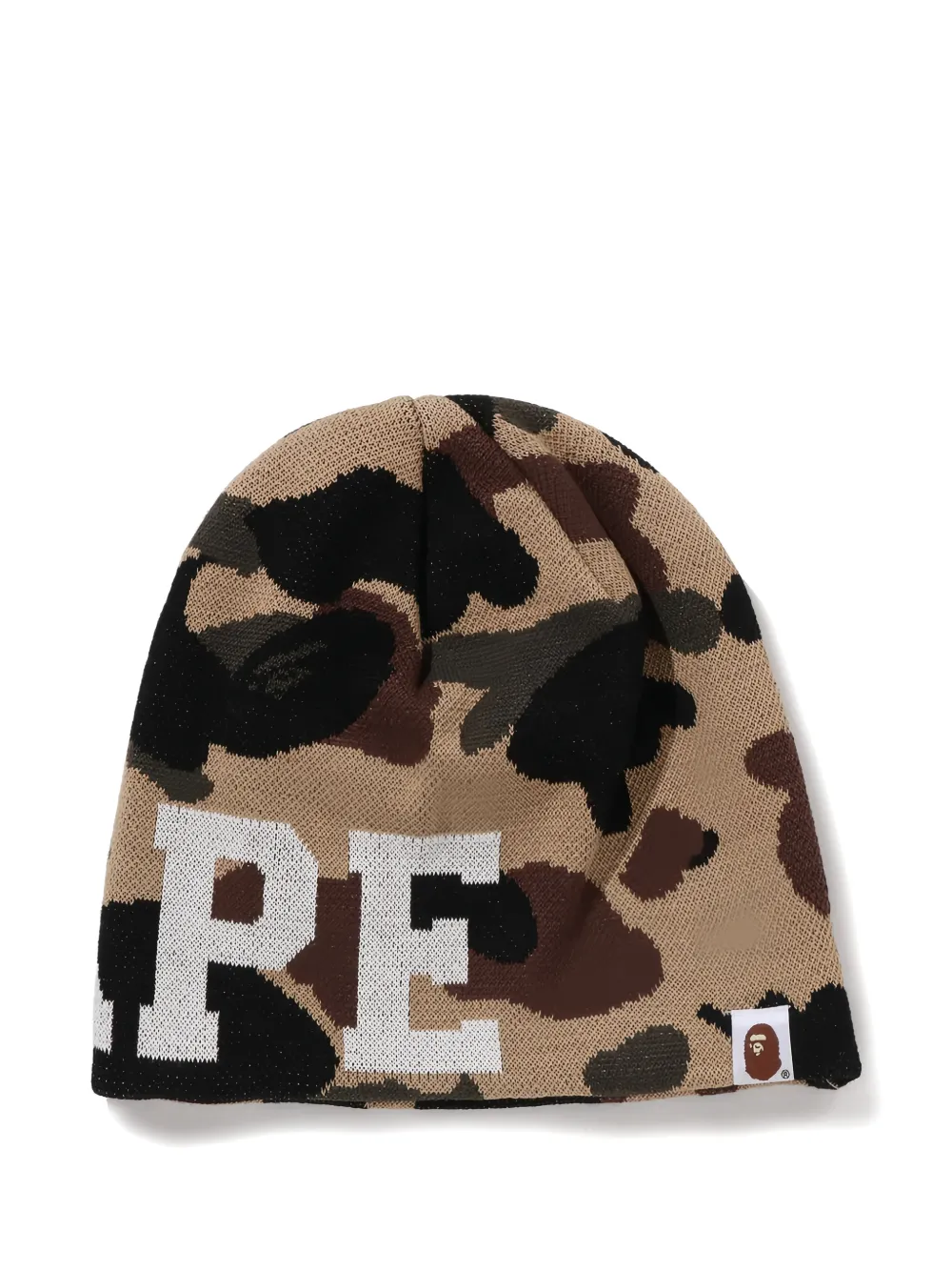 A BATHING APE® camouflage-pattern cotton beanie hat | Image 2