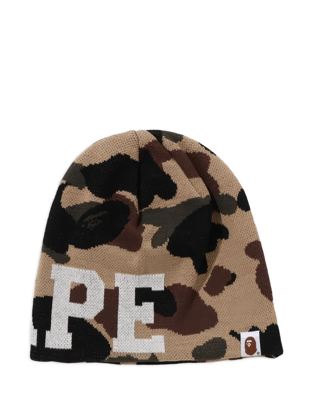 A BATHING APE® camouflage-pattern cotton beanie hat | Men | Image 2