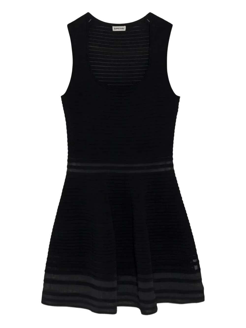Simkhai Lottie Knit Mini Dress - Nero