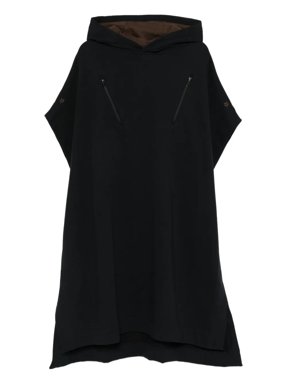 Kiko Kostadinov x Fox Lab Giacca-camicia con zip - Nero