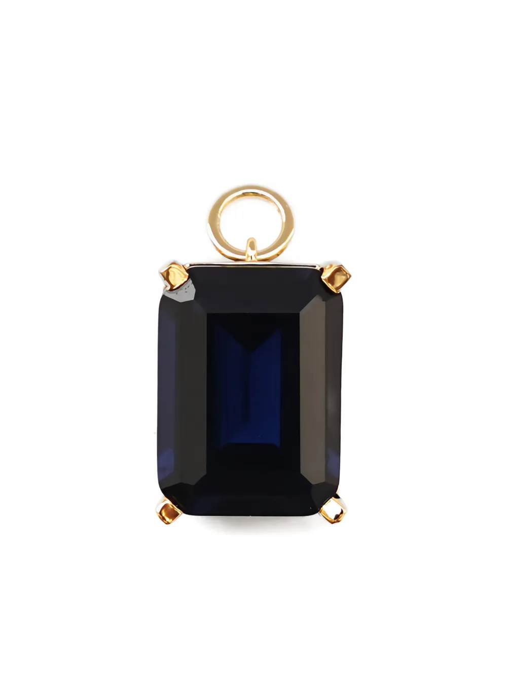 Izabel Display pendientes con colgante de piedra | dorado | Image 1