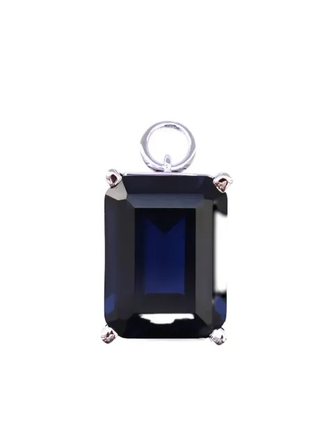 Izabel Display embelished-stone pendant earrings