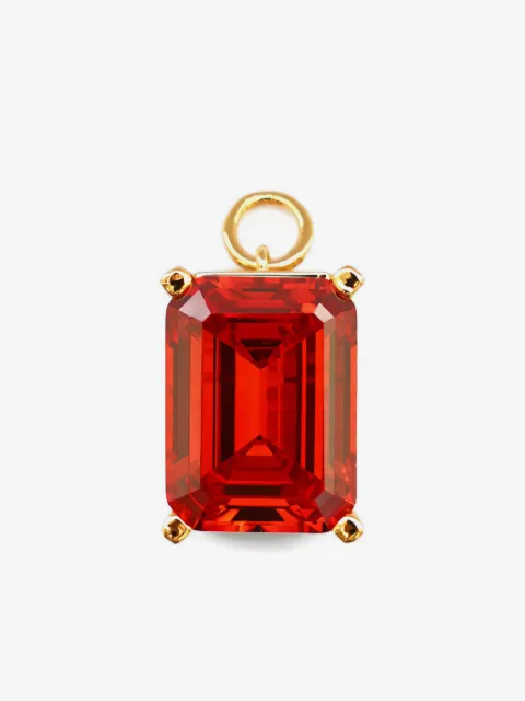 Izabel Display embelished-stone pendant earrings