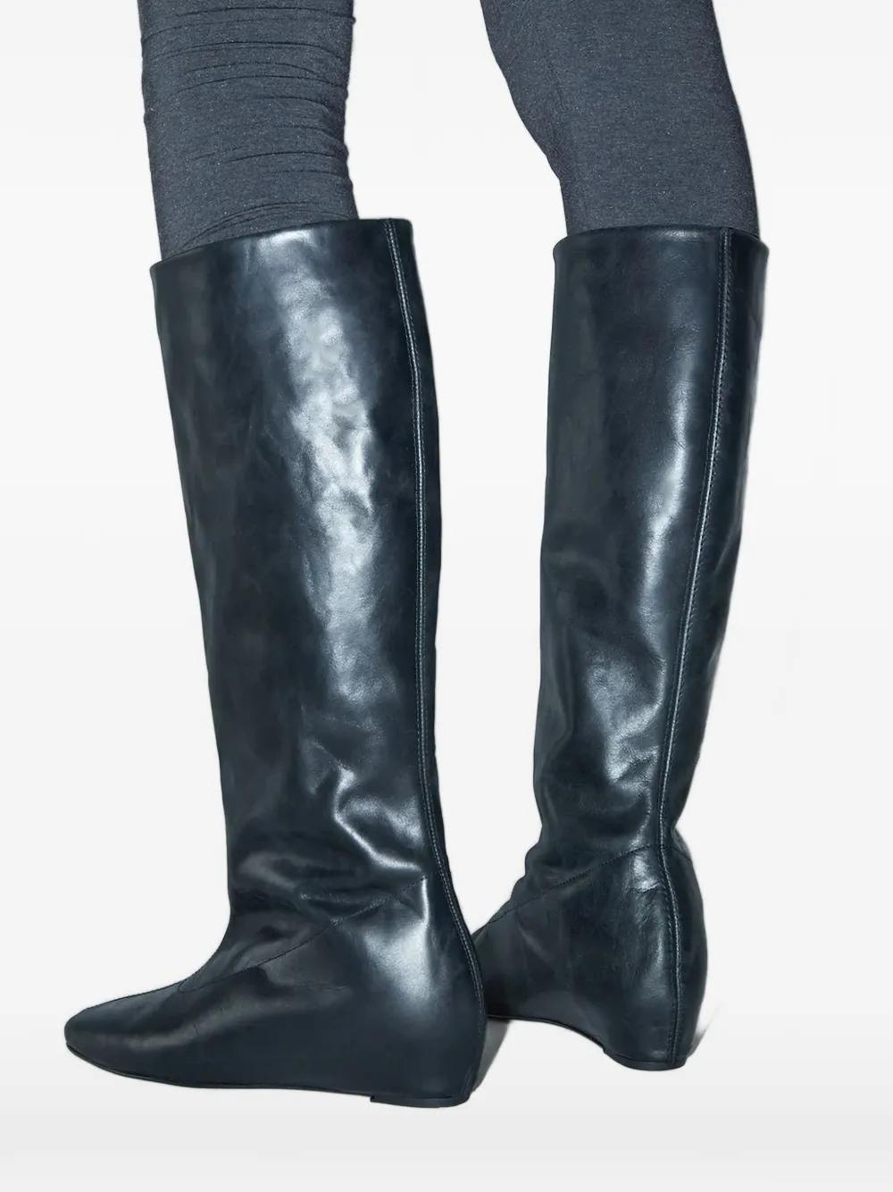 Paloma Wool Fernanda Leather Boots In Black