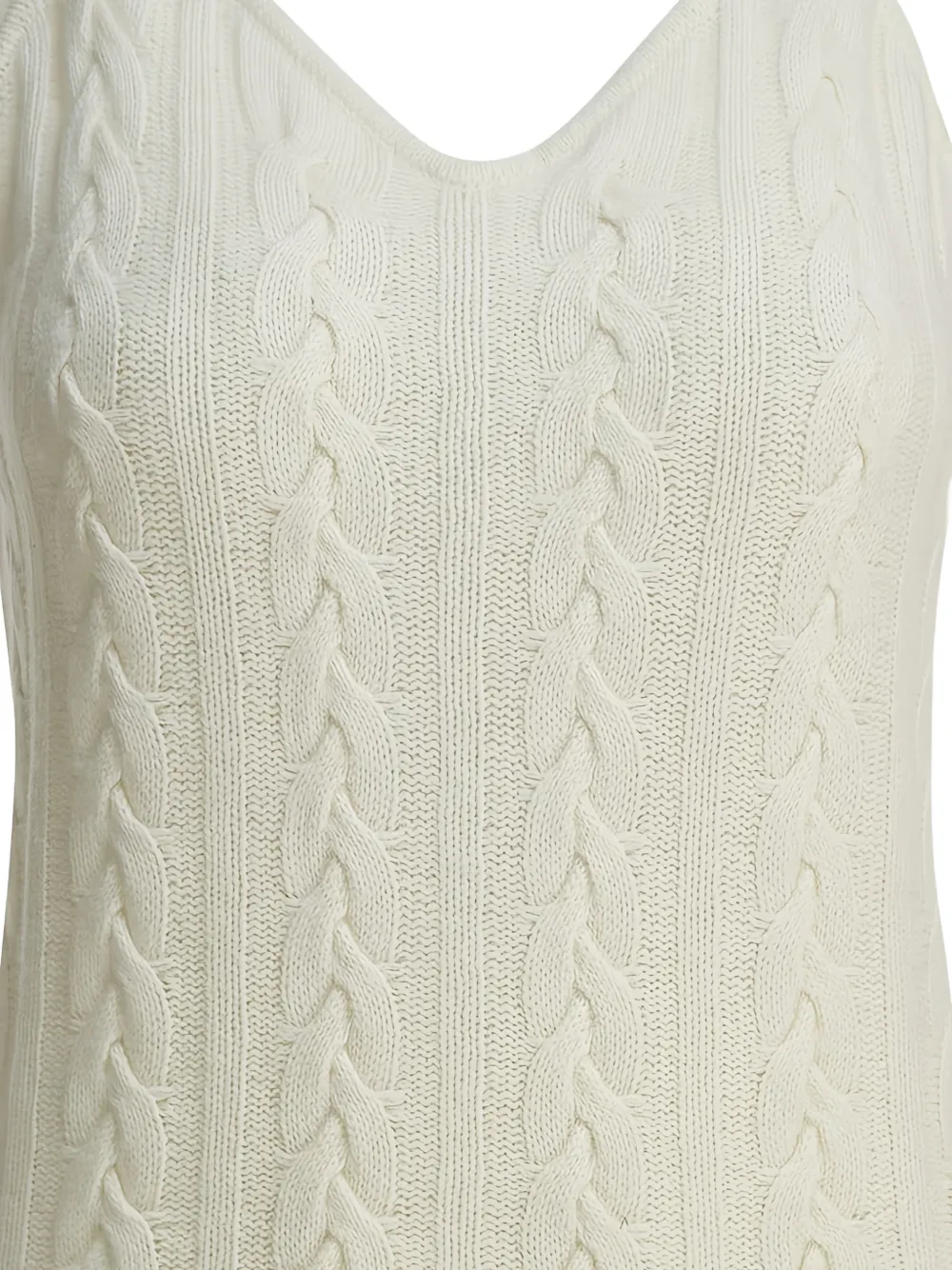 Cable-Knit Midi Dress