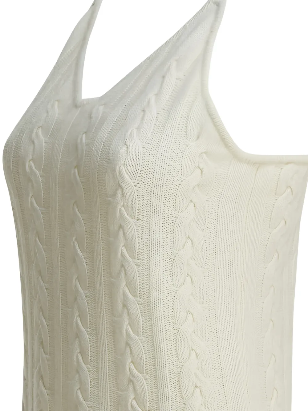 Cable-Knit Midi Dress