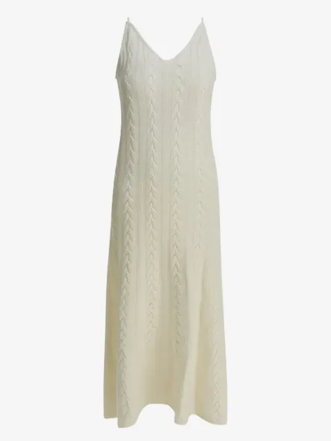 THELAURENT cable-knit midi dress