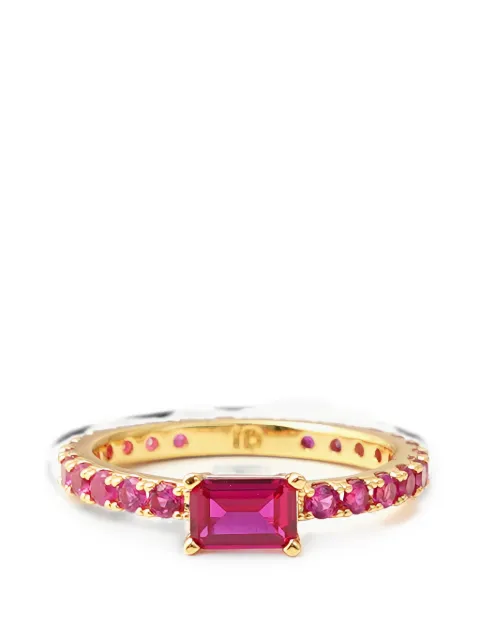 Izabel Display crystal-embellished ring