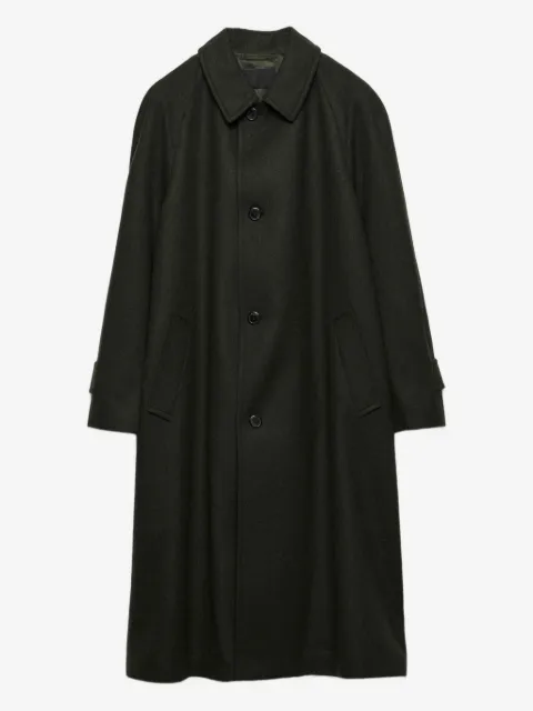 Prada raglan sleeve wool coat