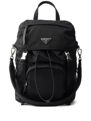 【タグ付き】　PRADA ソリッドタイ　無地　ブラック Prada Small Re-Edition 1978 Backpack | Black | FARFETCH