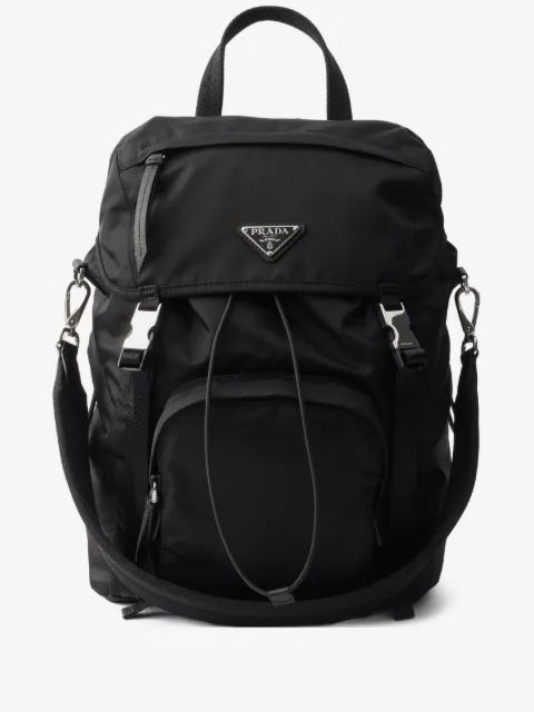 Prada Rucksack mit Reißverschluss