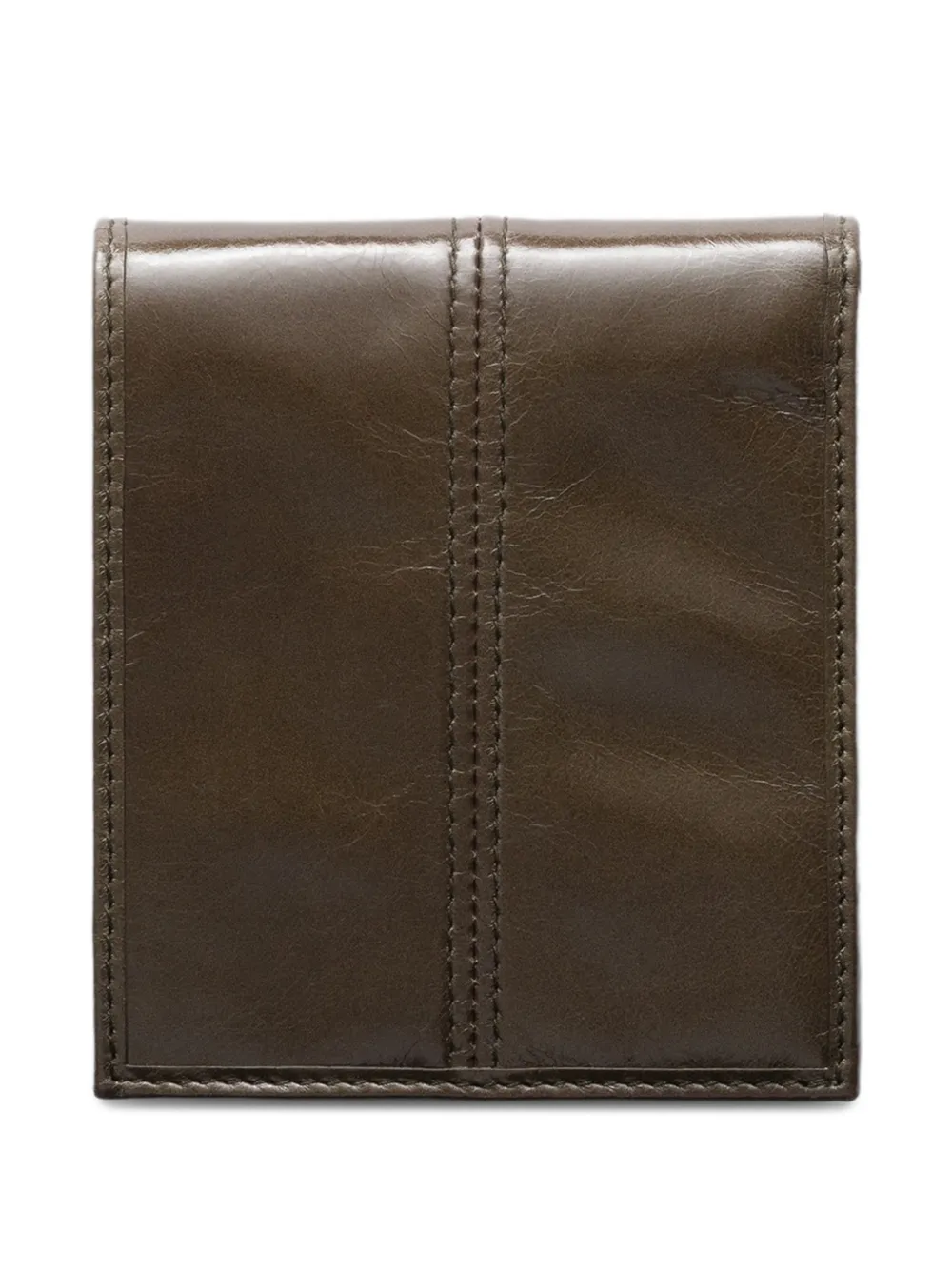 Prada Carteira de couro com logo triangular | Image 2