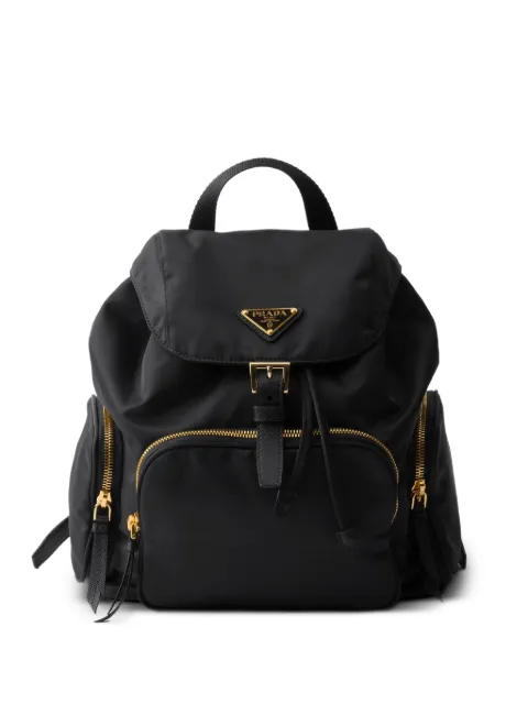 Prada small zip backpack