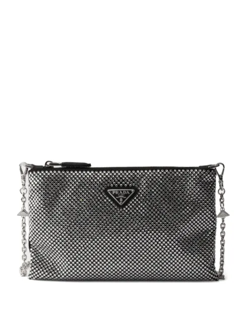 Prada bolsa crossbody mini con detalles de cristal