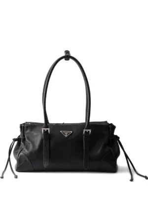 Prada Bonnie ハンドバッグ M | ブラウン | FARFETCH JP