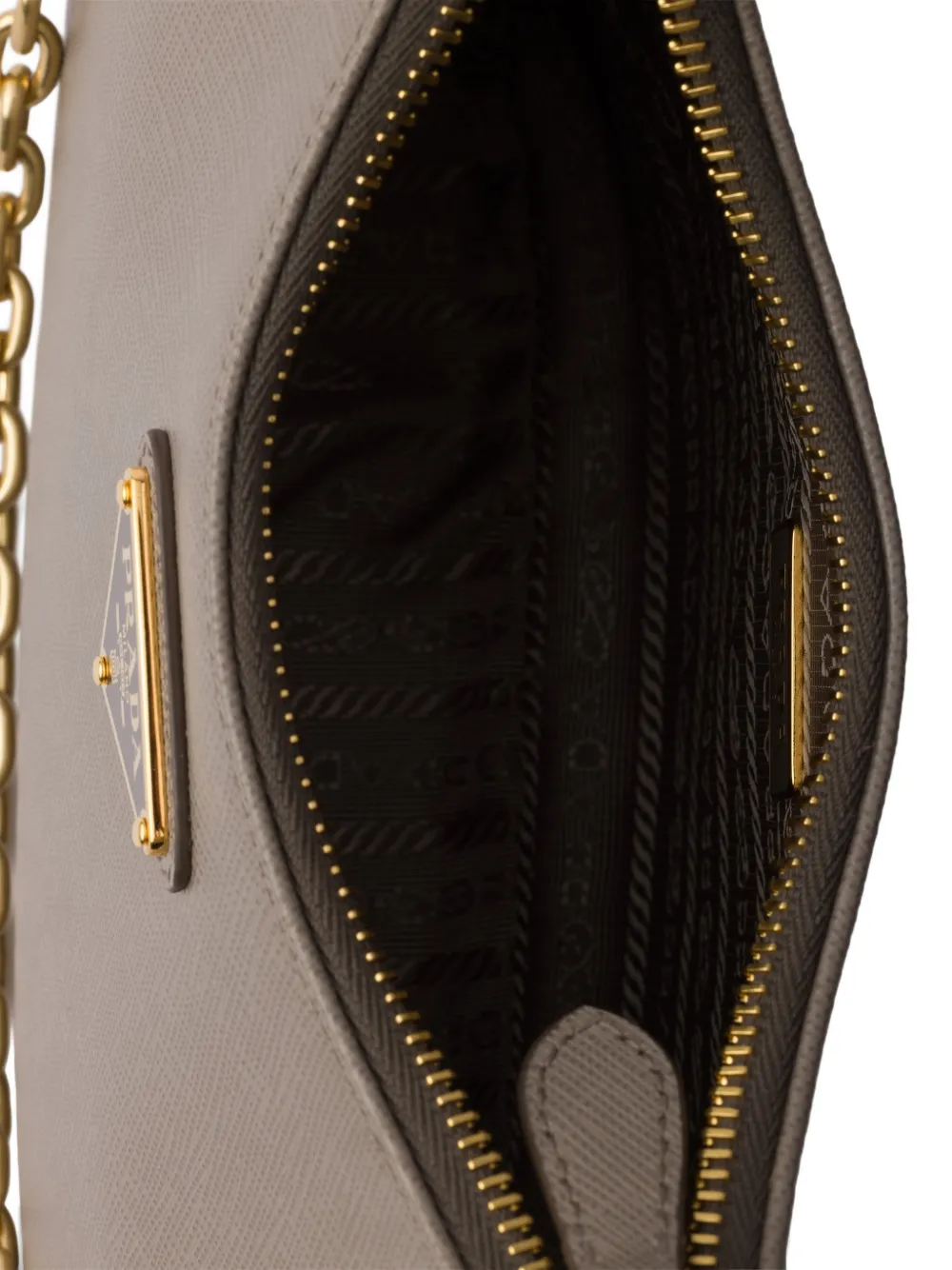 Prada Re-Edition 2005 shopper Grijs