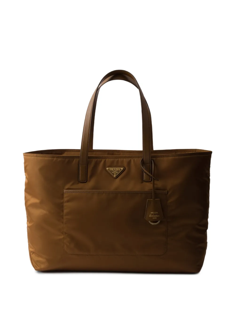Prada Borsa tote Re-Edition 1978 grande - Marrone