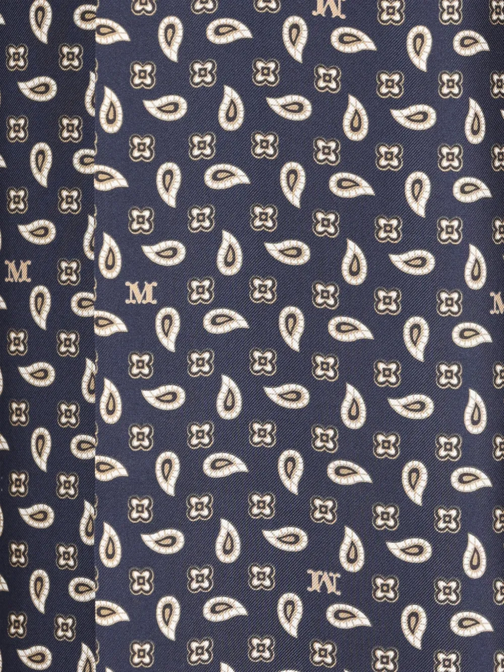 Max Mara Broek met paisley-print Blauw
