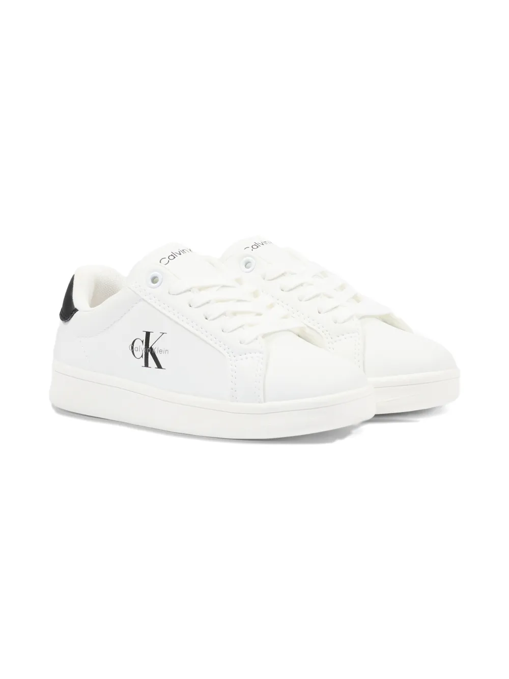 Calvin Klein Kids' Logo-detail Sneakers In Multi