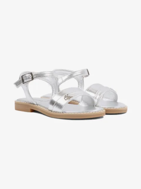 Calvin Klein Kids sandalias con correa y hebilla