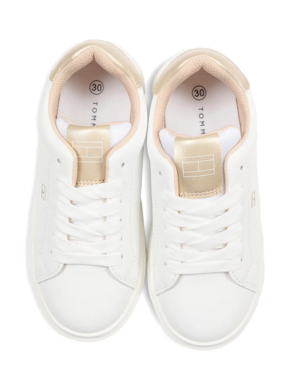 Tommy Hilfiger Junior Sneakers met logo Wit