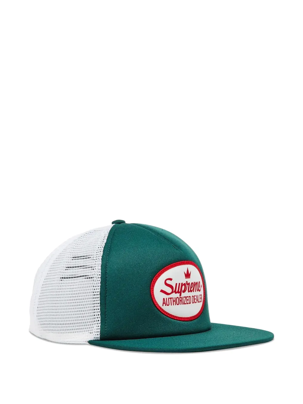 Supreme Cappello da baseball con applicazione logo - Verde