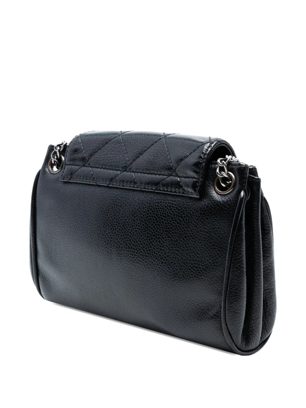 2003-2004 Mini Quilted Caviar Accordion Flap Shoulder Bag