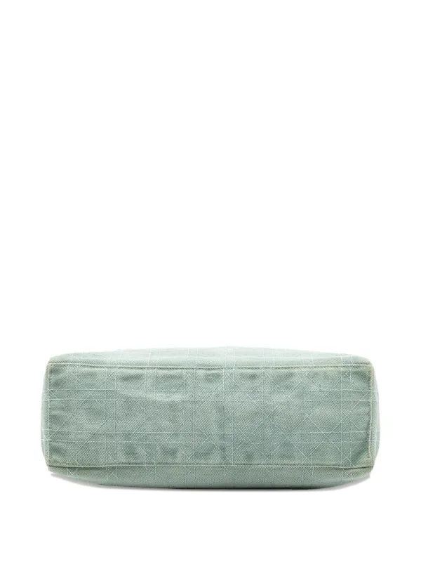 Christian Dior Pre-Owned 1999 ラージ デニム カナージュ アクリル