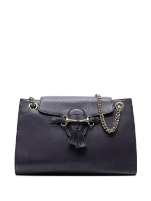 CHANEL Pre-Owned 2003-2004 Embossed Lambskin Camellia Chain