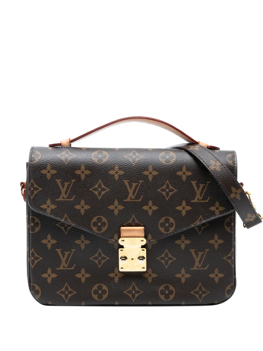 Louis Vuitton Pre-Owned 2018 Monogram Pochette Metis satchel - Marrone