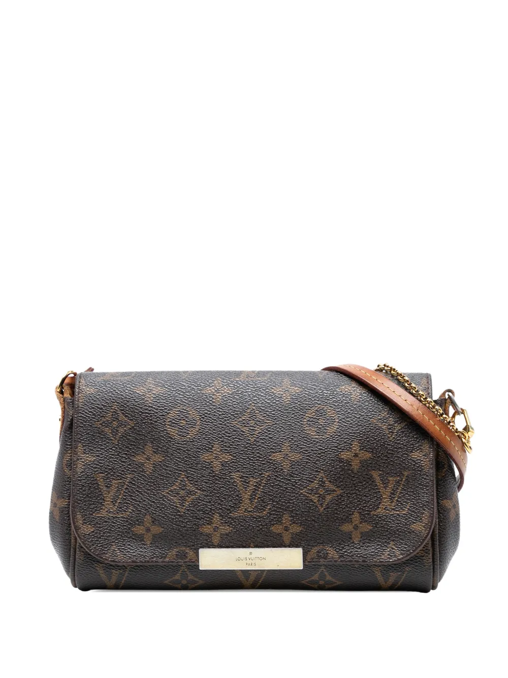 Louis Vuitton Pre-Owned 2015 Monogram Favorite PM satchel - Marrone