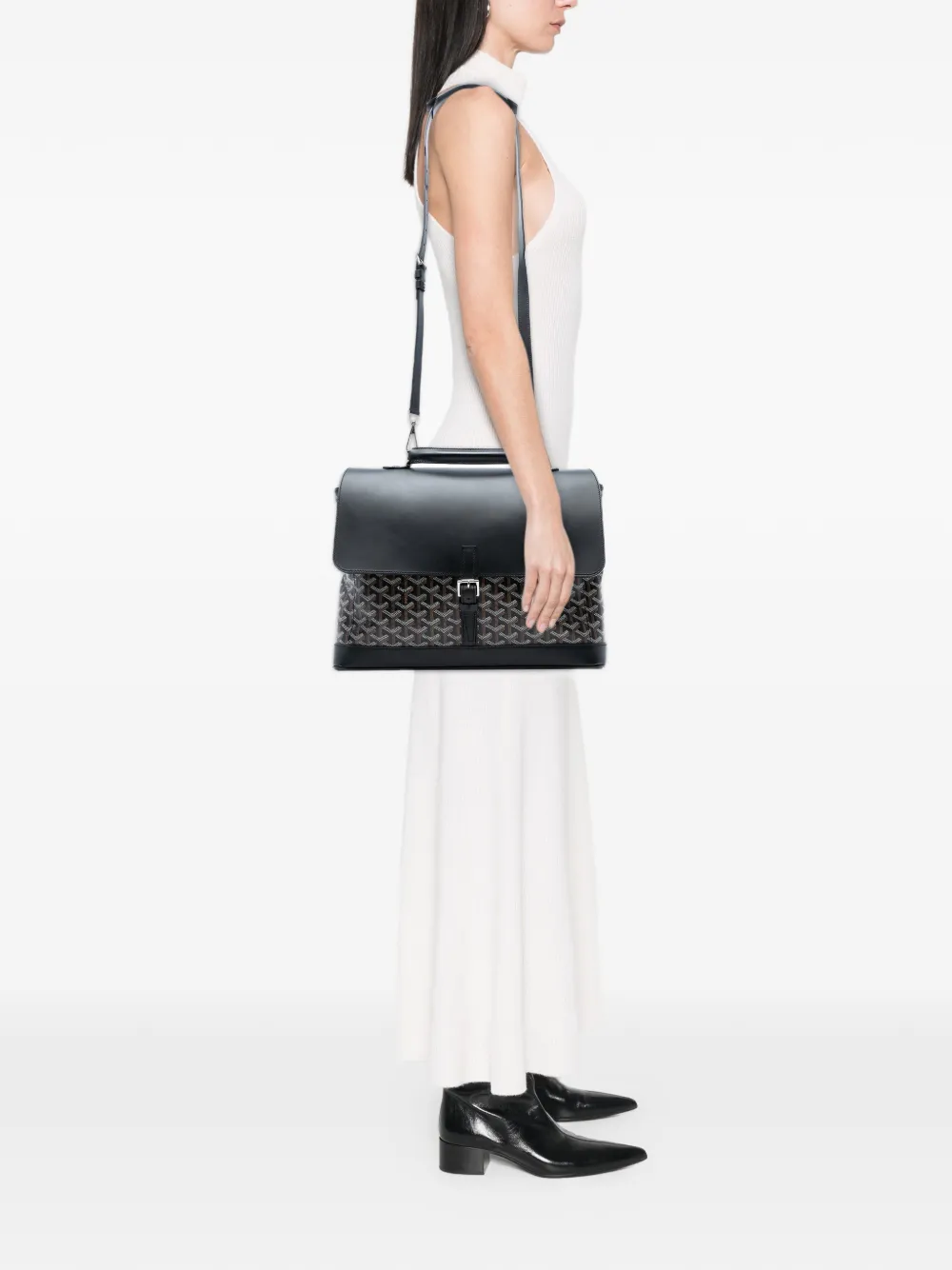 Goyard Pre-Owned 2022 Goyardine Citadin Briefcase business bag | Estilos de archivo | Image 2