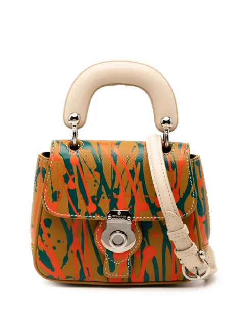 Burberry Pre-Owned 2000-2017 Mini Leather Splashed DK88 Top Handle Bag satchel