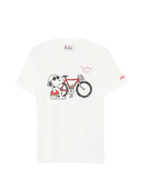 MC2 Saint Barth X Peanuts snoopy bike T-shirt
