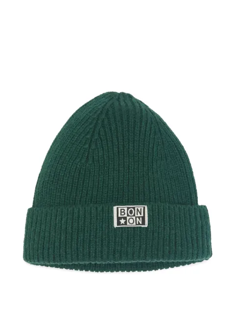 Bonton logo-patch  beanie hat
