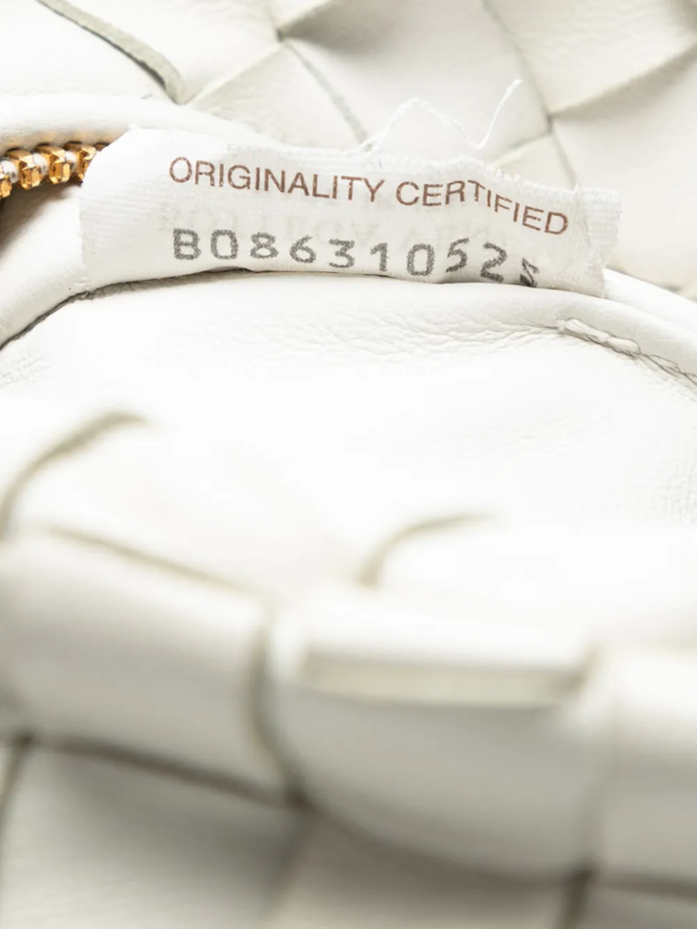 Pre-owned Bottega Veneta 2012-2025 Mini Nappa Intrecciato Jodie Hobo Bag In White