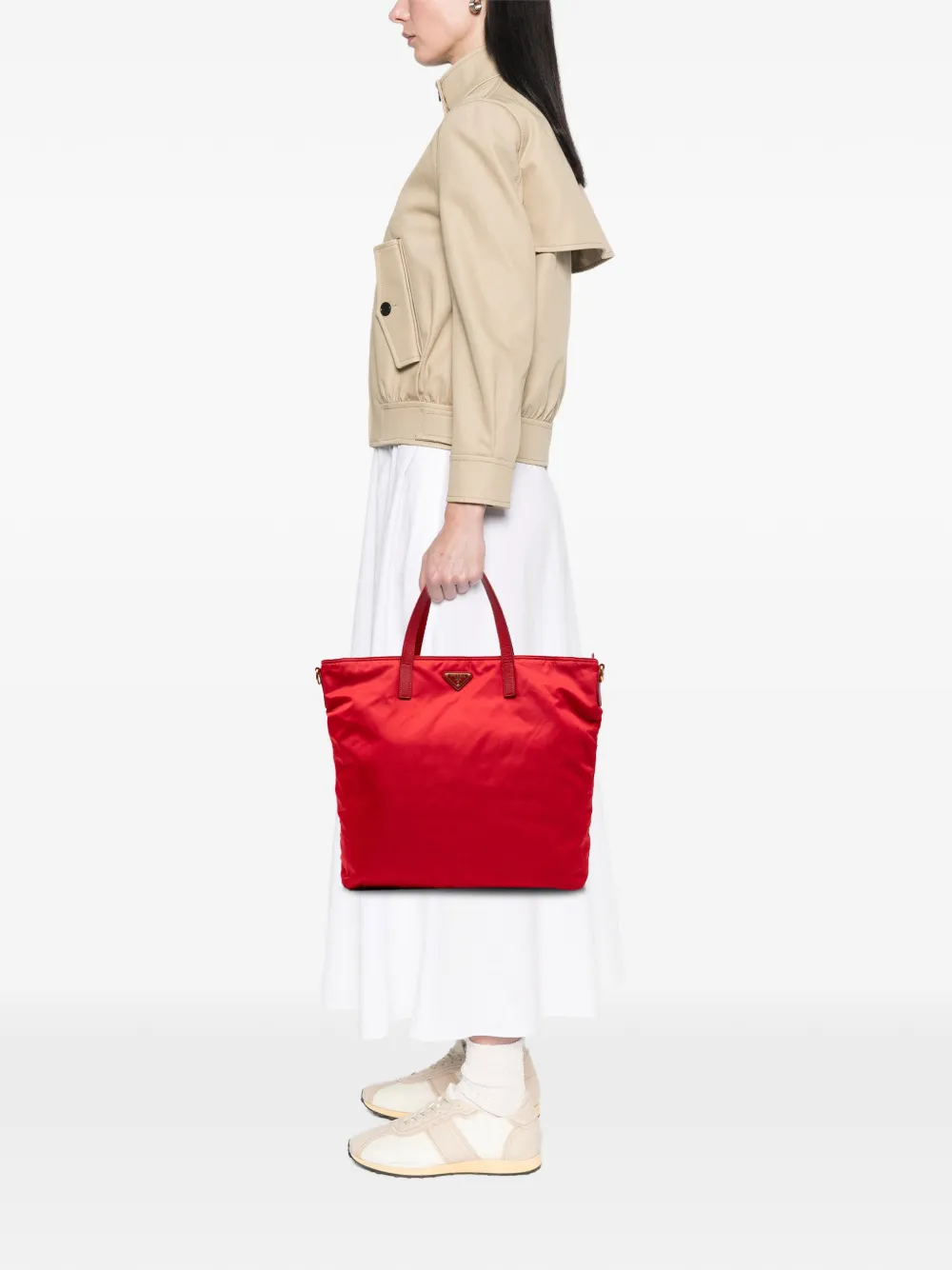 Prada Pre-Owned 2013-2025 Tessuto satchel | Pre-Owned | Image 2