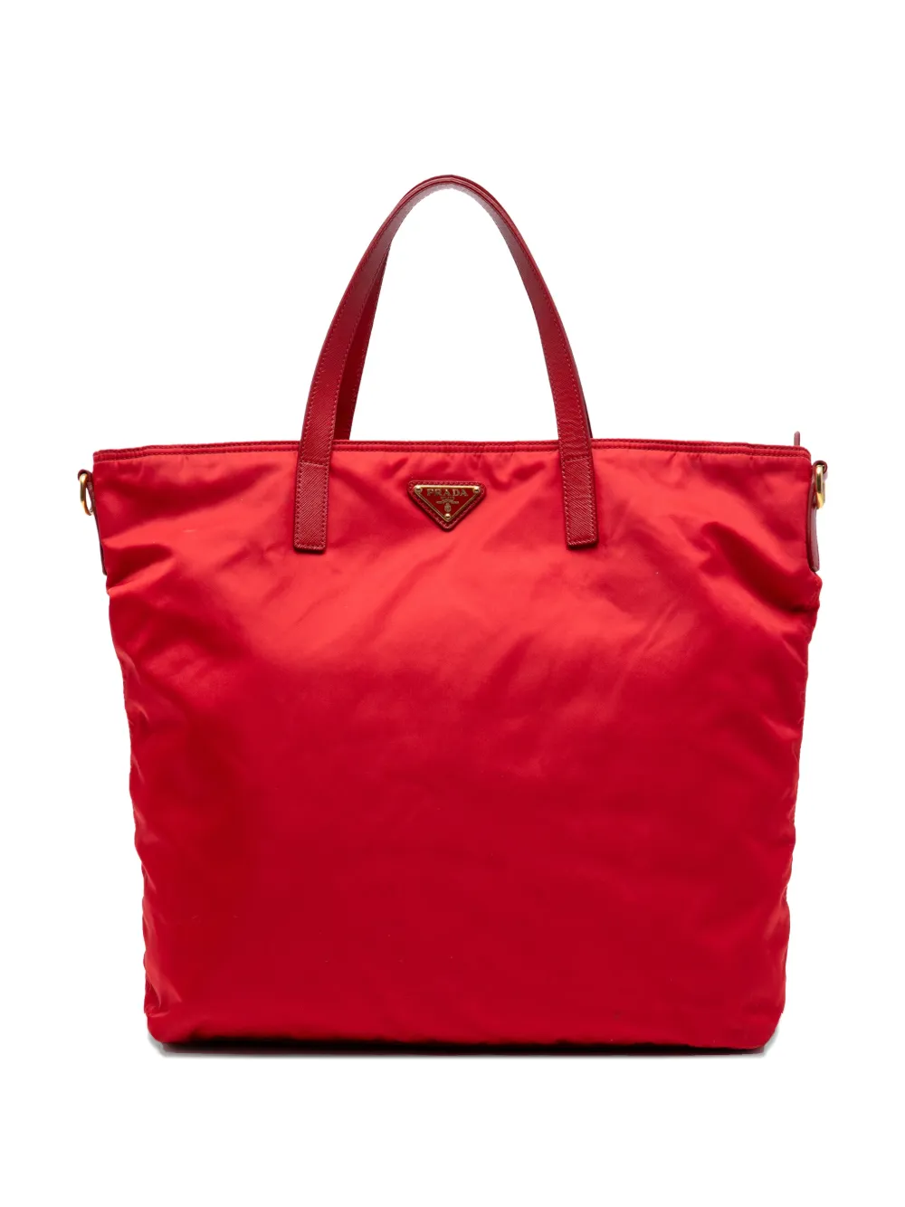 Prada Pre-Owned 2013-2025 Tessuto satchel | Red | Image 1