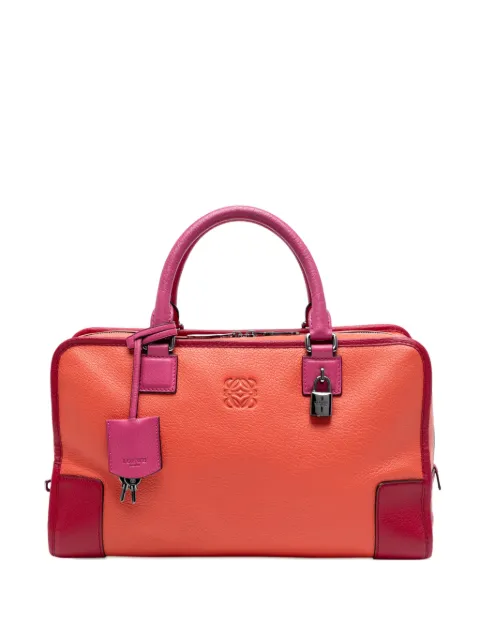 Loewe Pre-Owned 2012-2021 Tricolor Leather Amazona 36 handbag