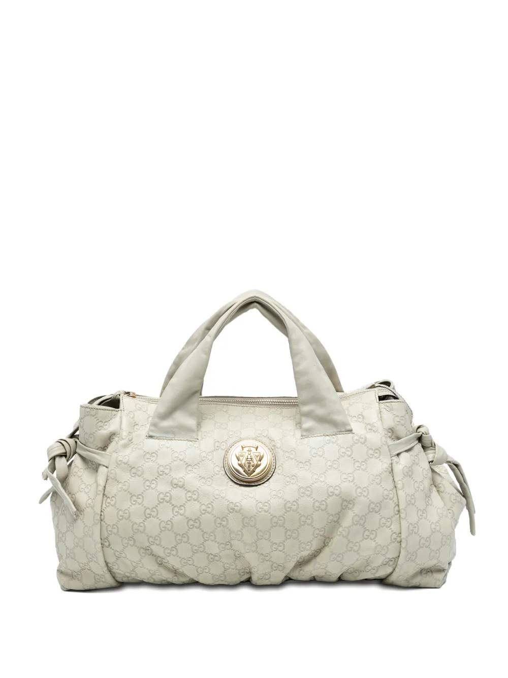 Gucci Pre-Owned 2016-2025 Medium Guccissima Hysteria tote bag - Bianco