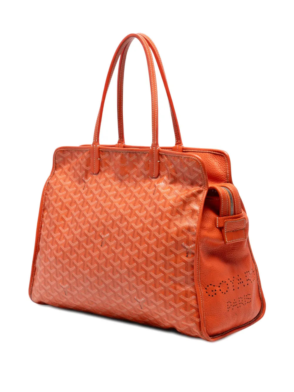 Goyard Pre-Owned 2012 Goyardine Sac Hardy Pet Carrier PM Travel