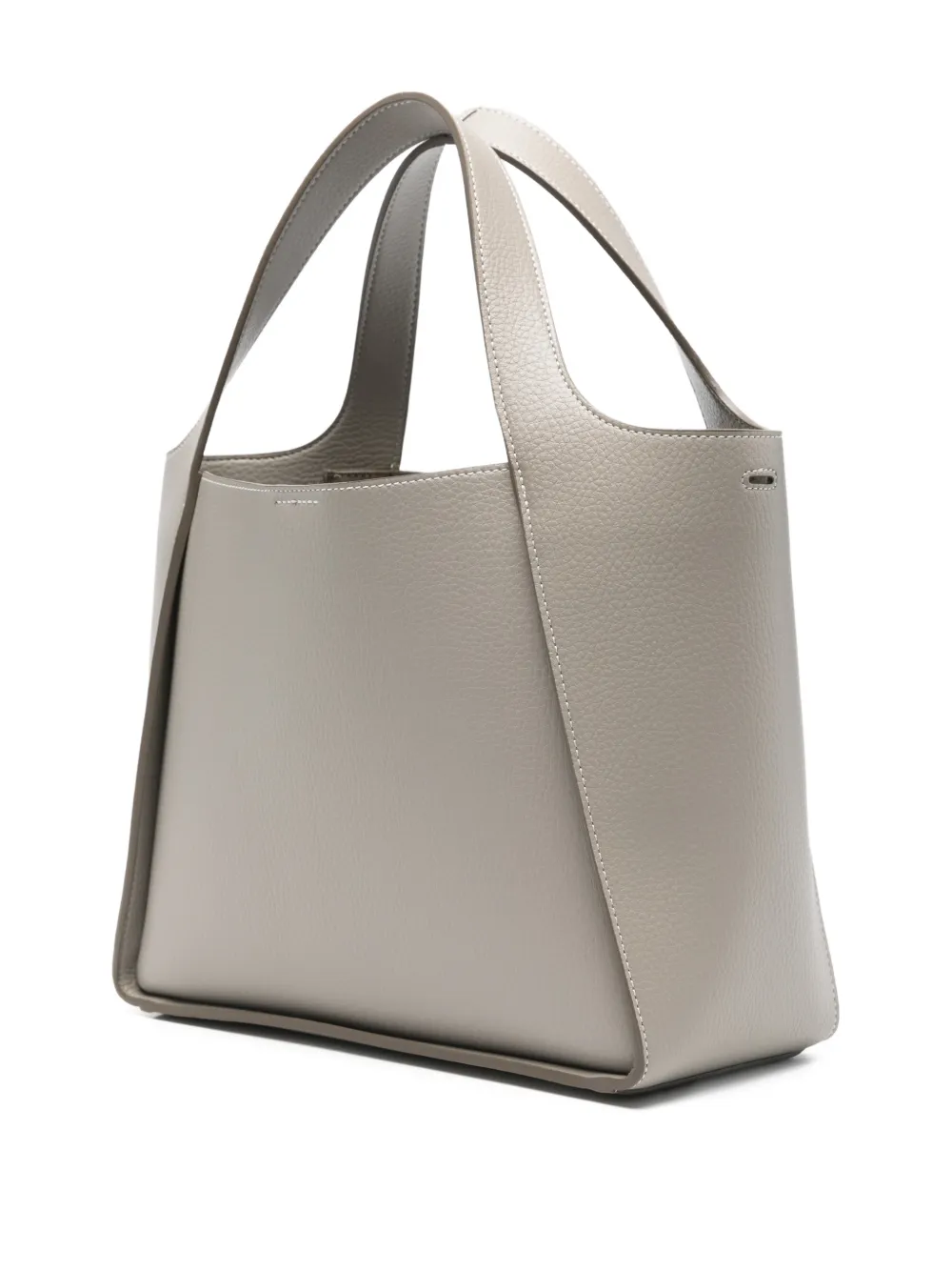 Stella McCartney Crossbodytas met logo en handvat Grijs