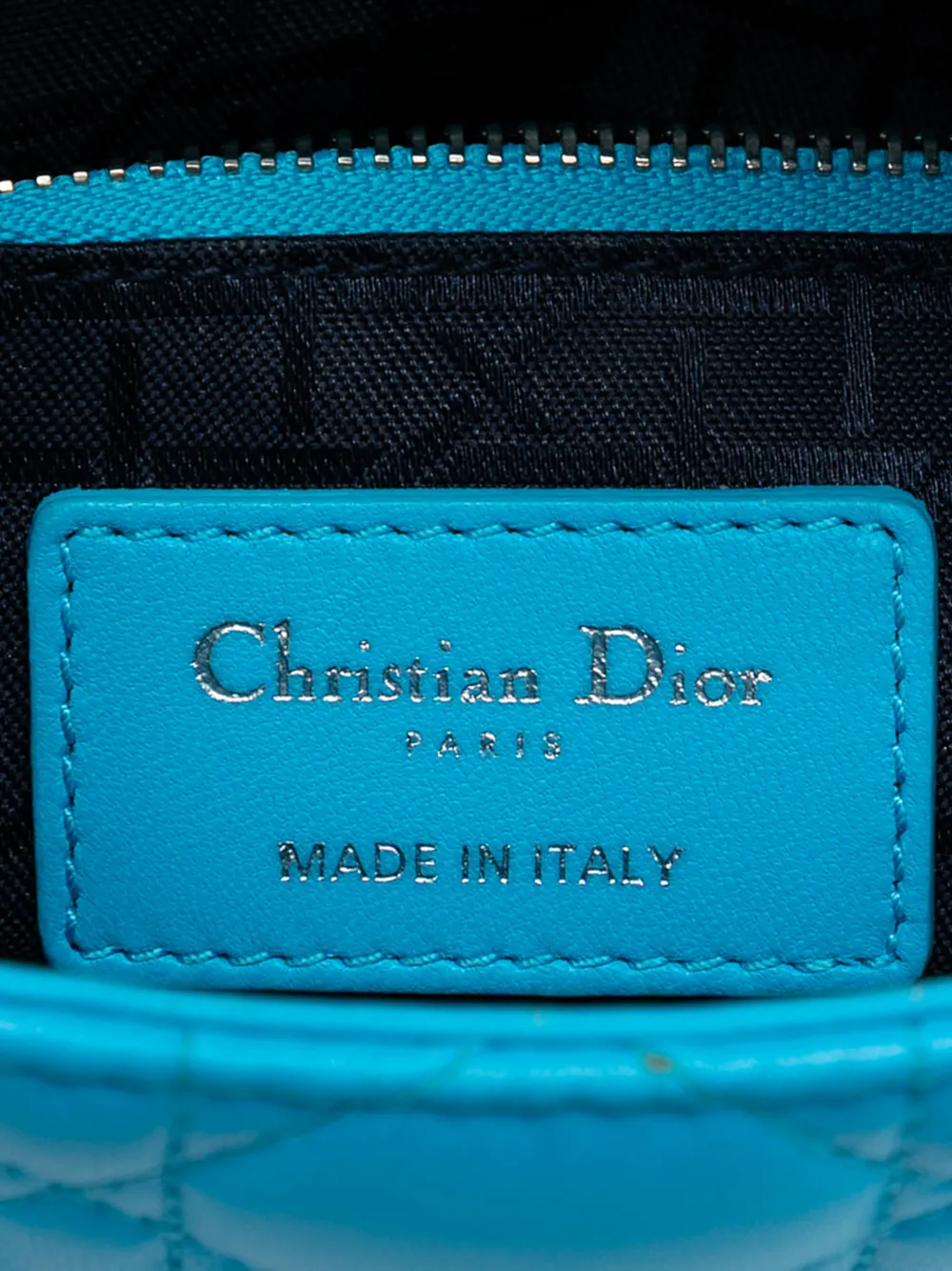 2014 Mini Lambskin Cannage Lady Dior Satchel