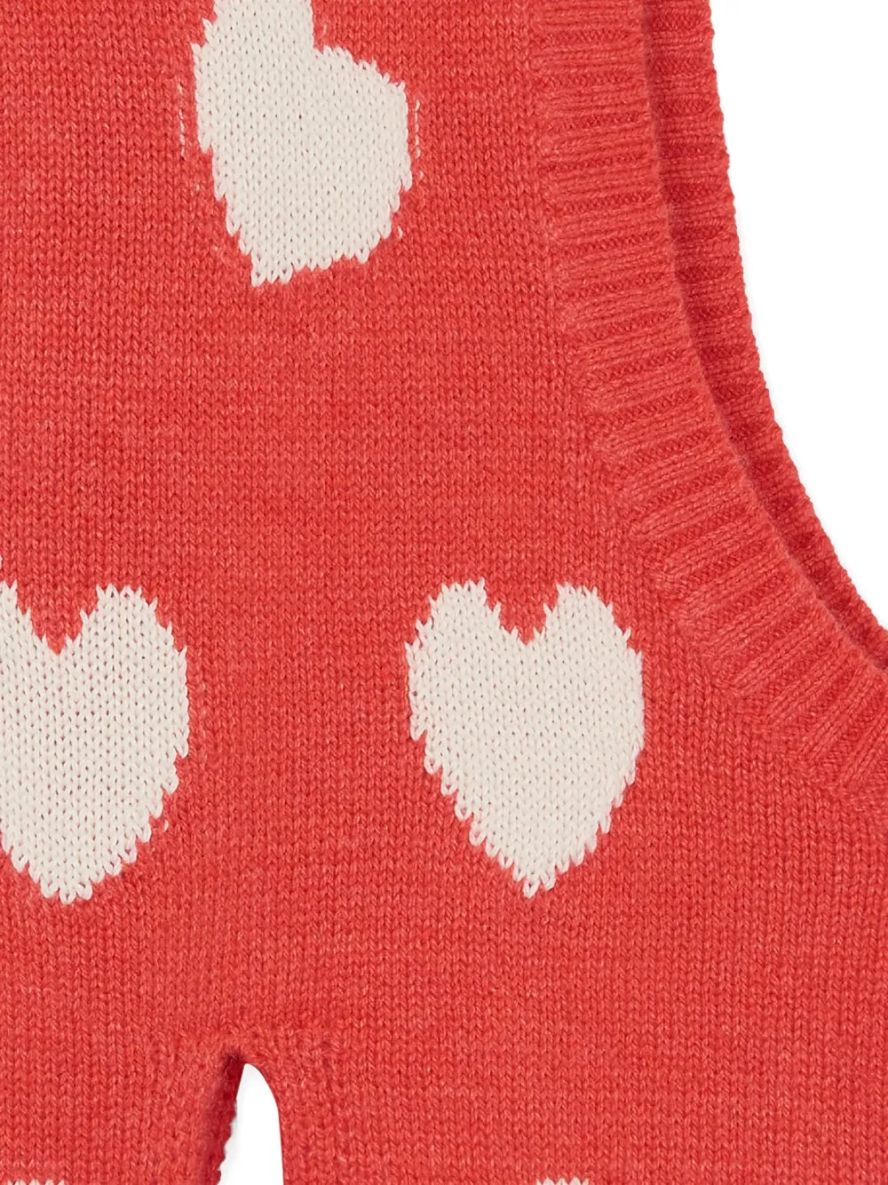 Bonton heart-print hat | Girls Knitted Hats | Image 2