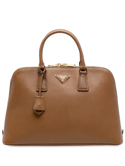 Prada Pre-Owned 2010-2025 Large Saffiano Lux Promenade satchel